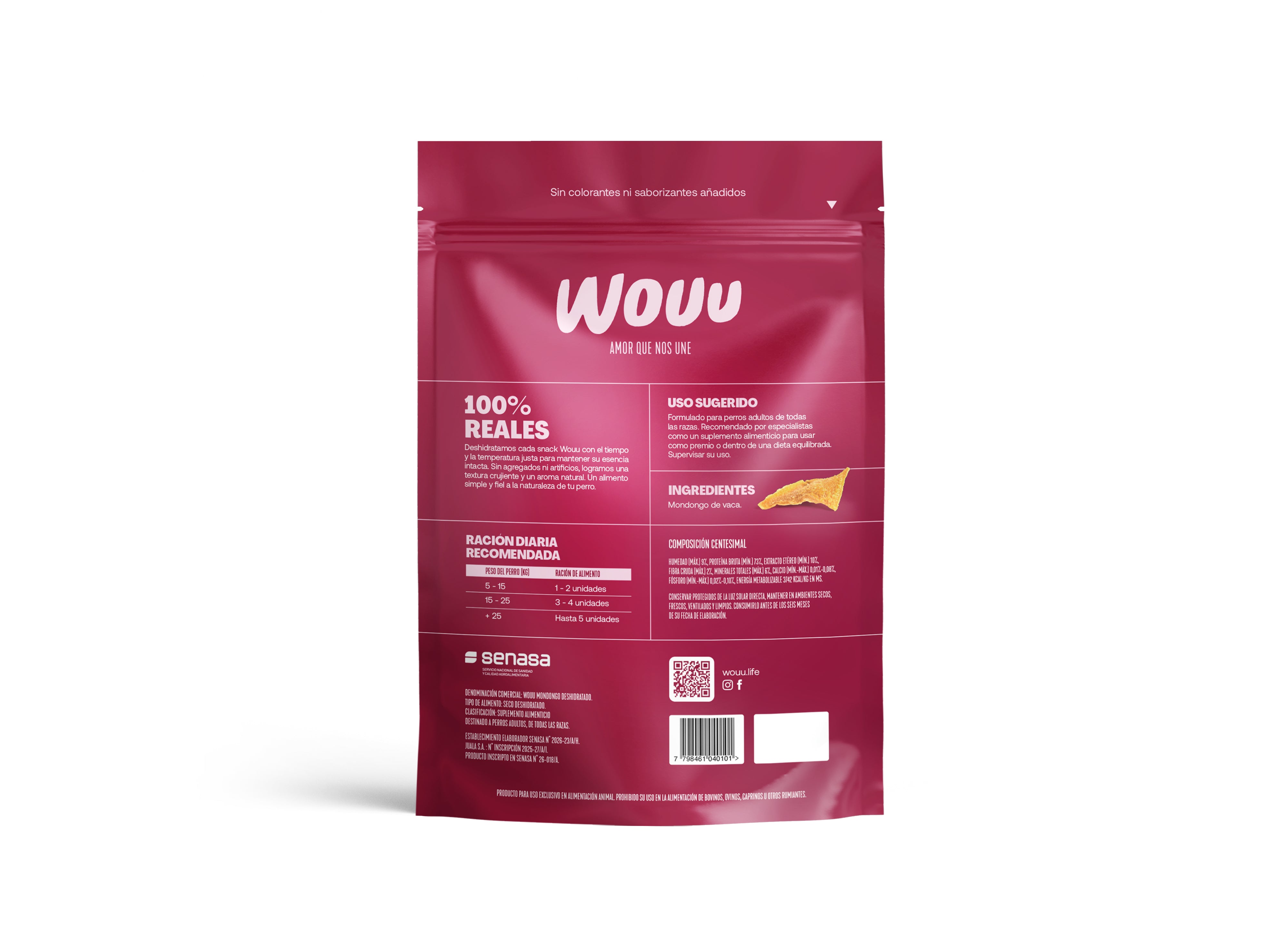 Wouu Mondongo Deshidratado 200gr.