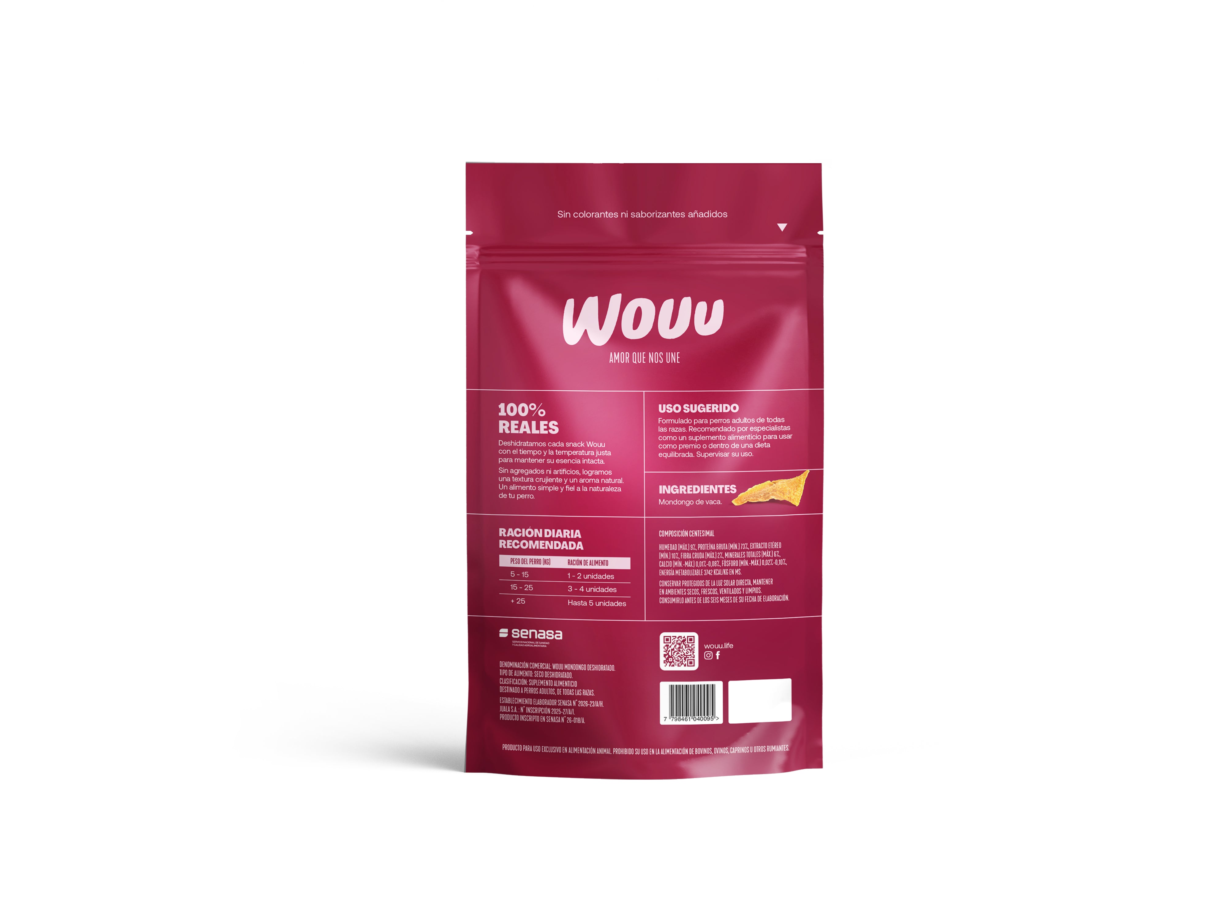Wouu Mondongo Deshidratado 75gr.