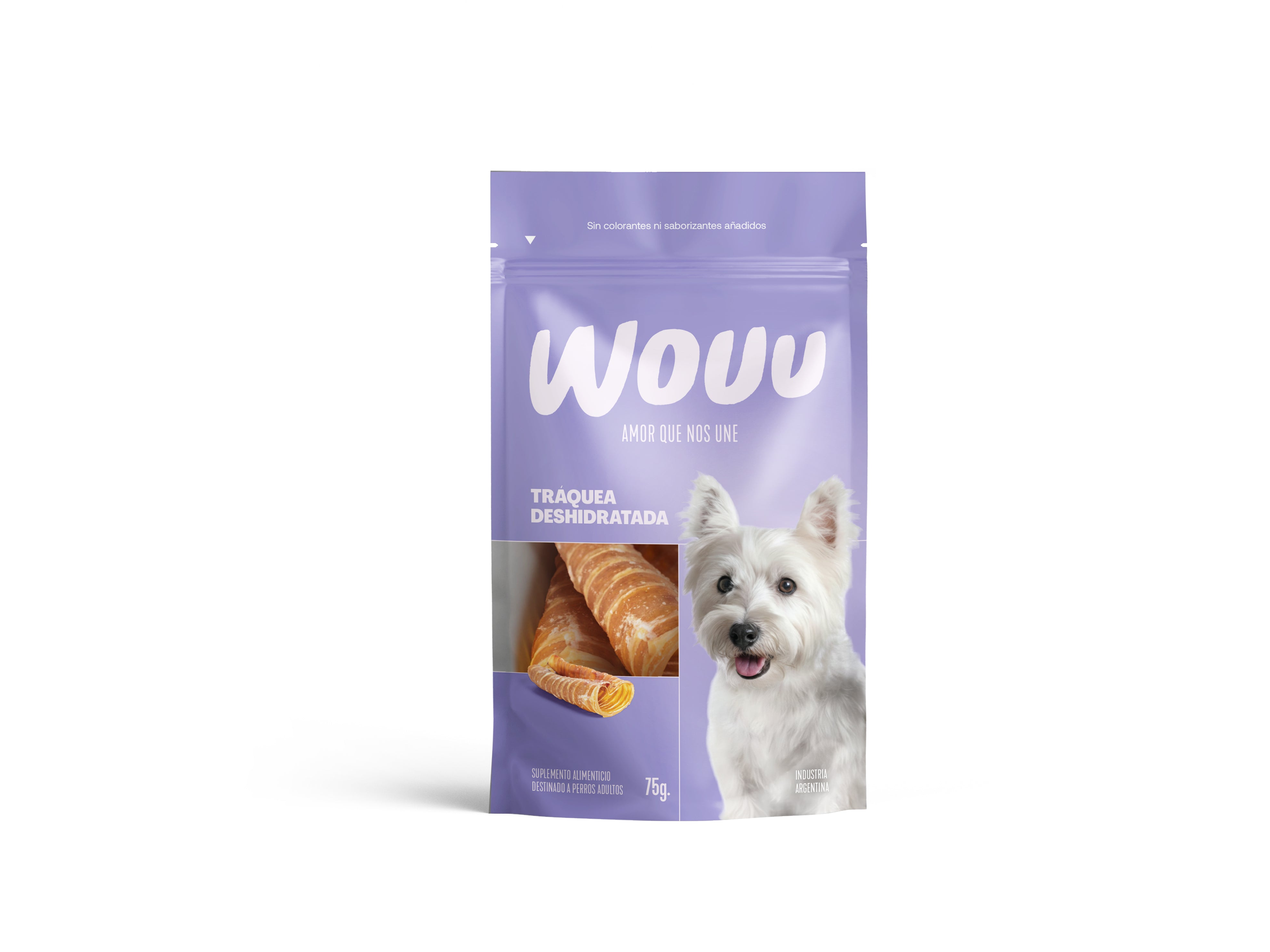 Wouu Traqueas Deshidratadas 75gr.