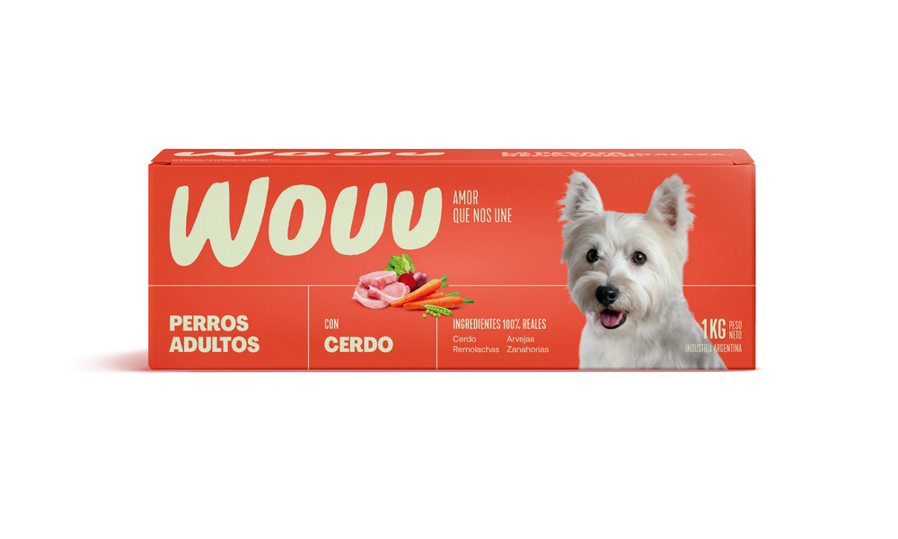 Wouu Perros Adultos con Cerdo